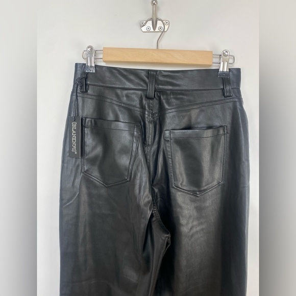 [BlankNYC] The Baxter‎ Ribcage straight Leg Faux Leather Size 27 - Picture 5 of 12